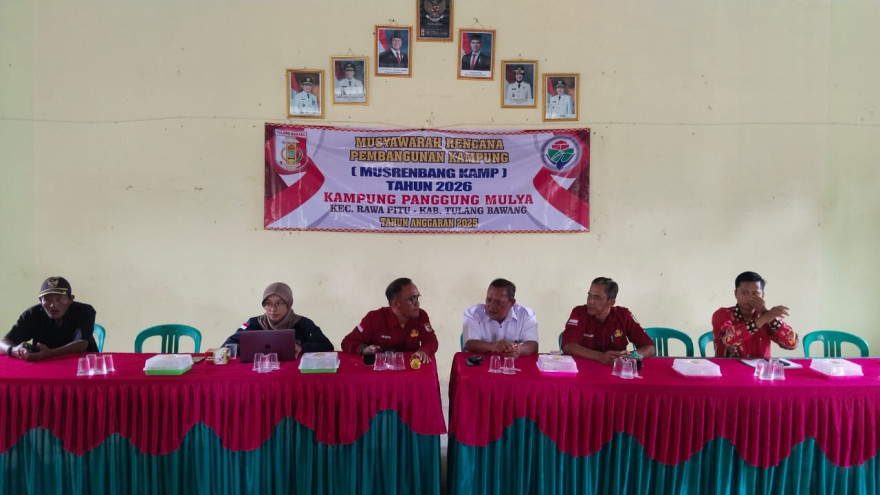 MUSREMBANG KAMPUNG TAHUN 2026 KAMPUNG MULYO 
