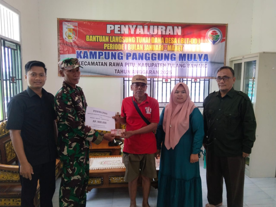 PENYALURAN BLT DD TW 1 TAHUN 2025 PERIODE JANUARI - MARET